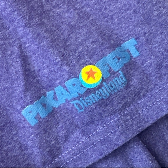 Purple Oversized PixarFest 2024 Turning Red 4*TOWN Shirt Disneyland Red Panda - Picture 4 of 7